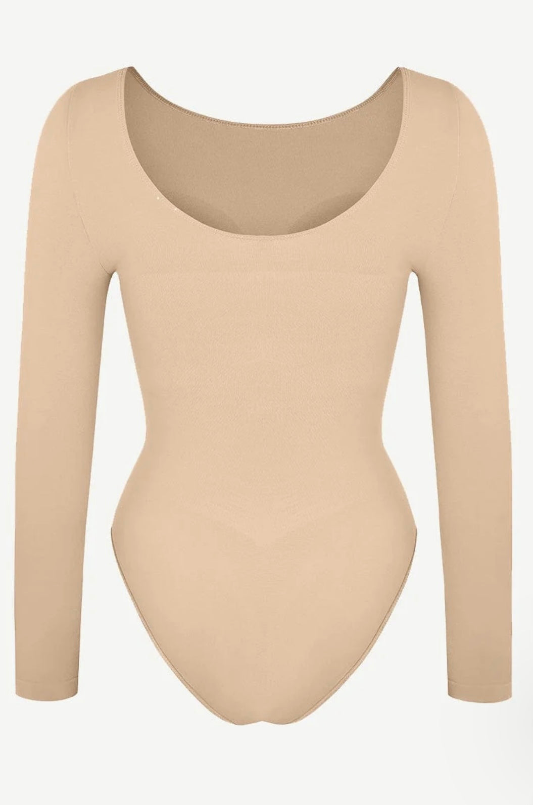 THE BELLA BODYSUIT - BEIGE