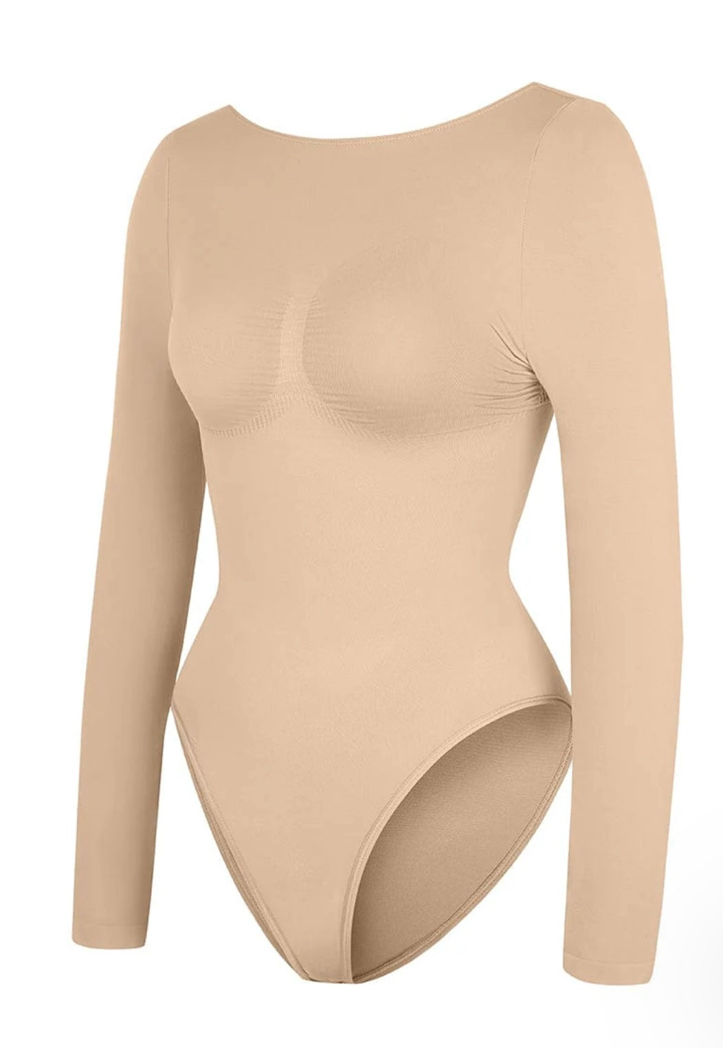 THE BELLA BODYSUIT - BEIGE