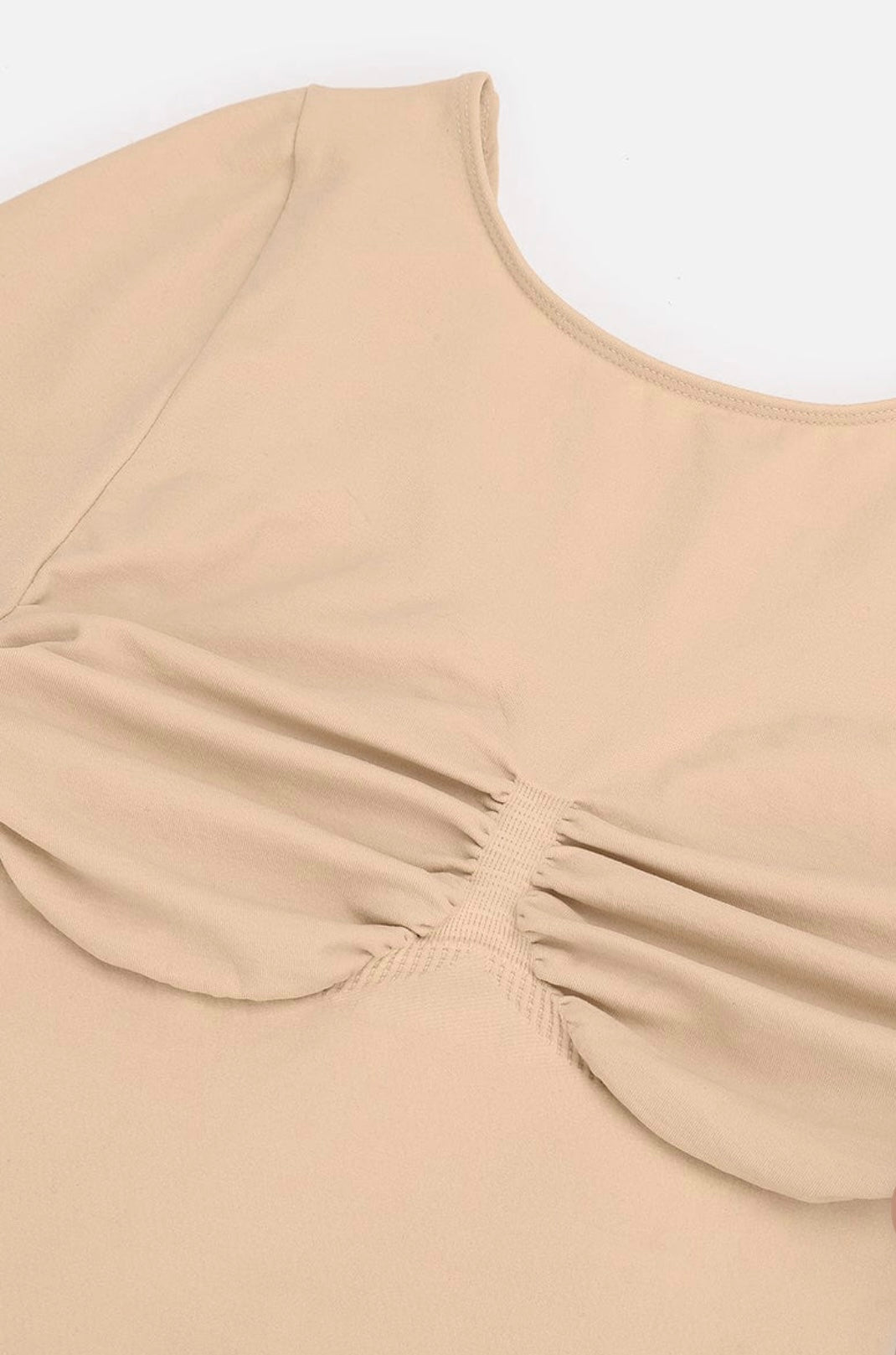 THE BELLA BODYSUIT - BEIGE