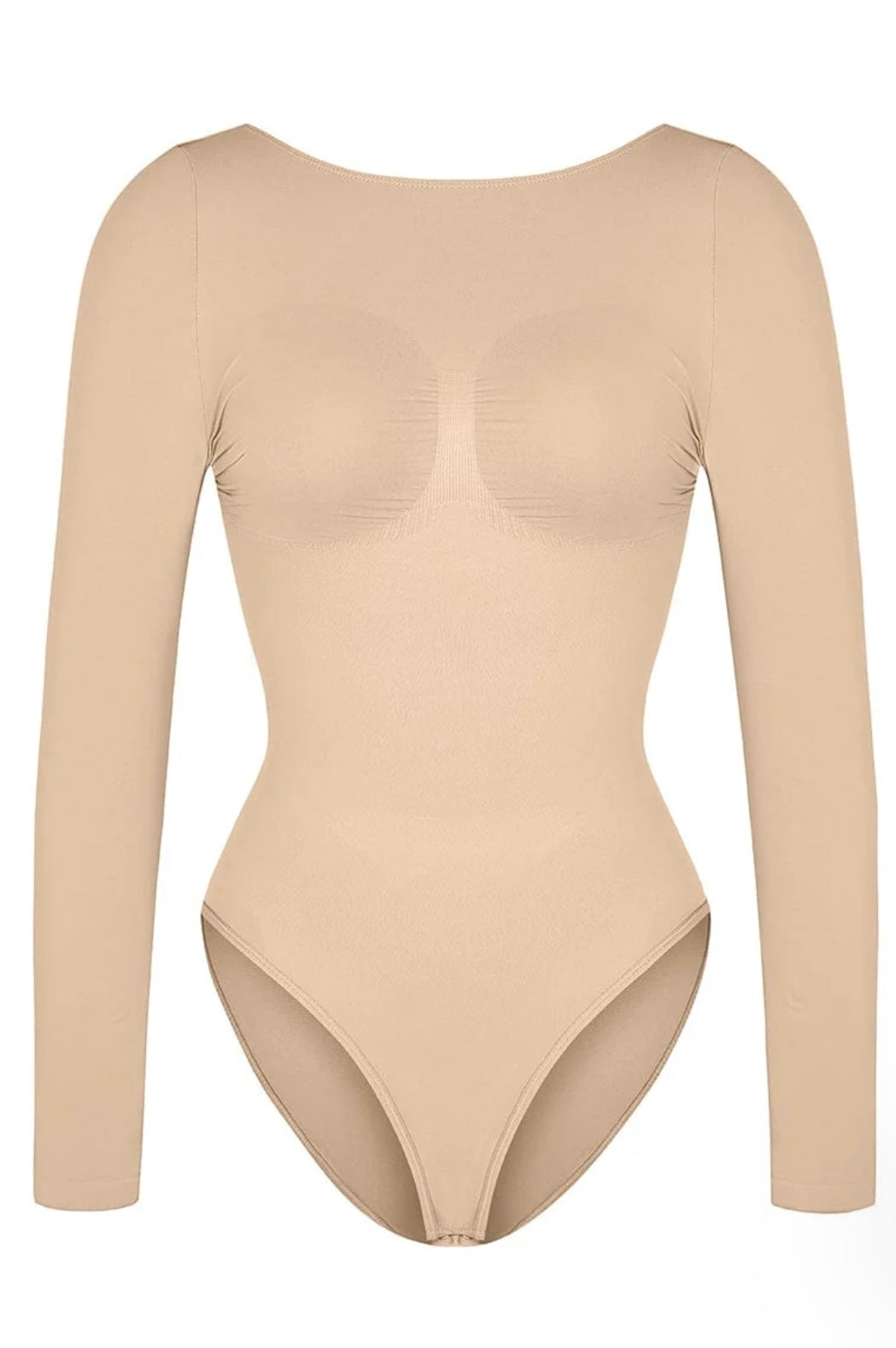 THE BELLA BODYSUIT - BEIGE