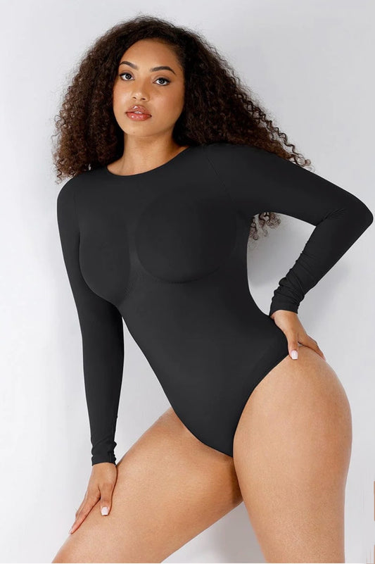 THE BELLA BODYSUIT - BLACK