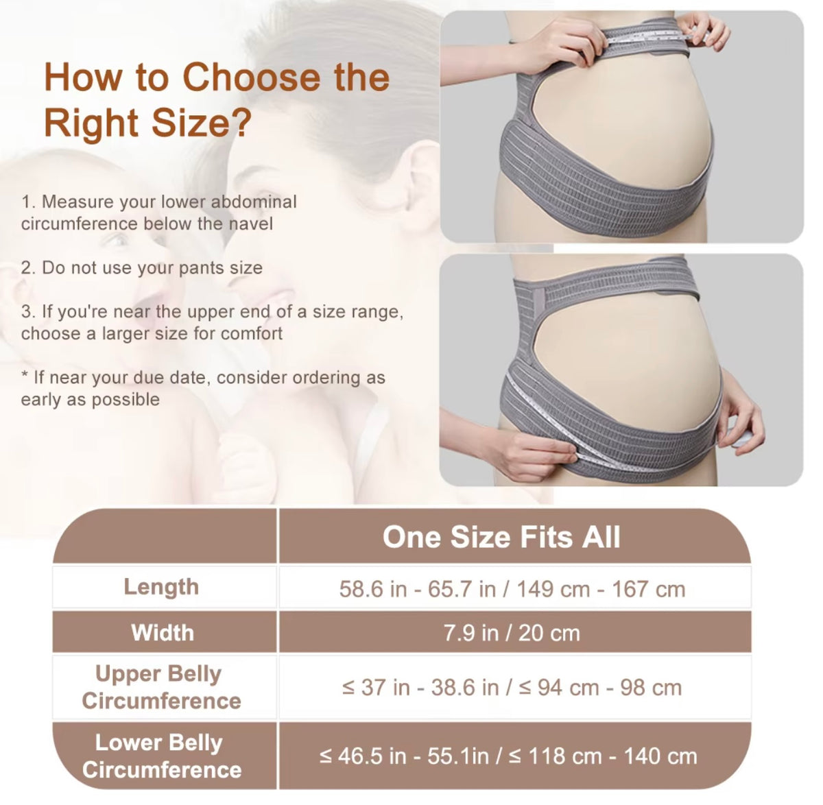 THE BUMP MATERNITY BELT